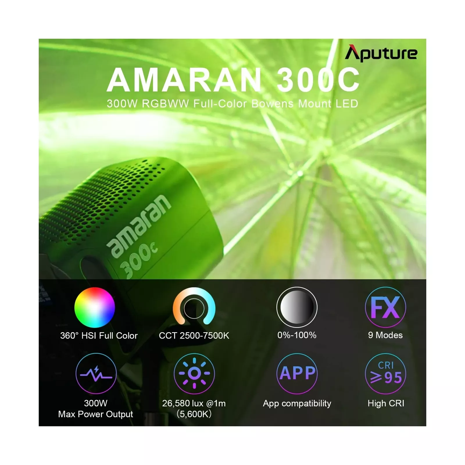 Amaran 300c RGB
