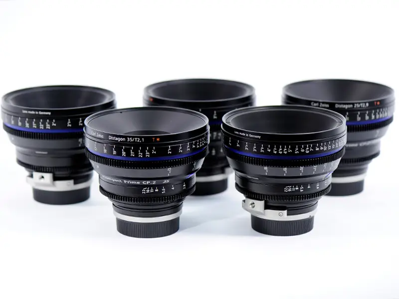 Kit de Lentes Carl Zeiss CP.2 PL